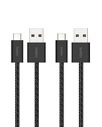 Belkin USB A to USB C Cable 2-Pack, 15W by Belkin