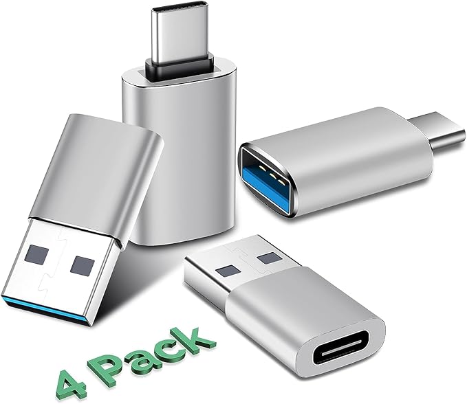   USB to USB C Adapter, USB C Male to USB 3.0 Female by Temdan