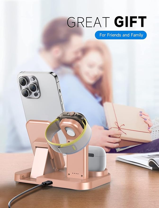 Wireless Charging Station 3 in 1 RJR Compatible - Image 7