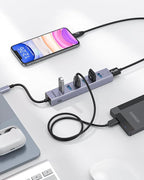 FORIDA USB C to USB Hub, 8 Ports USBC HUB - Image 7