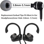 Silicone Replacement Earbud Tips Earbud Covers Ear Tips Fit - Image 3