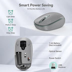 TECKNET Wireless Mouse, 2.4G Quiet Computer Mouse - Image 6