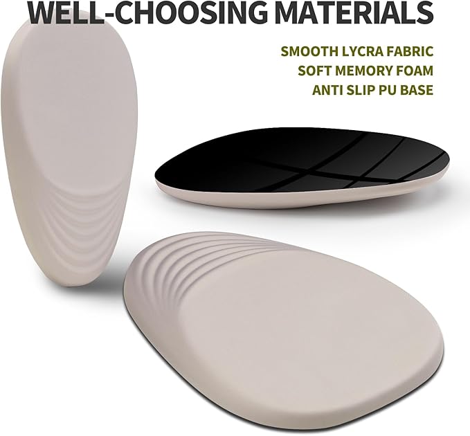 Hokafenle Ergonomic Mouse Pad Wrist Support, Terraced Slope Carpal Tunnel Wrist - Image 6