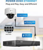 4COVR 16 Channel PoE Security Camera System - Image 3