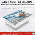 CISSOOK Compatible with MacBook Air 13.6 inch Case 2025 2024 2022 Release M4 - Image 4