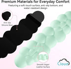 Cloud Wrist Rest for Computer Keyboard, 4-in-1 Memory Foam Leather Cloud - Image 5