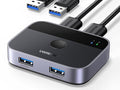 UGREEN USB 3.0 Switch 2 in 2 Out, USB Switcher 2 Computers Sharing Keyboard and by UGREEN