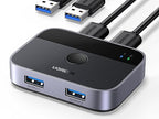 UGREEN USB 3.0 Switch 2 in 2 Out, USB Switcher 2 Computers Sharing Keyboard and - Image 9