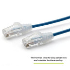 TRUECABLE Cat6 Component Rated Patch Cable, Unshielded, 28AWG Solid Copper - Image 3