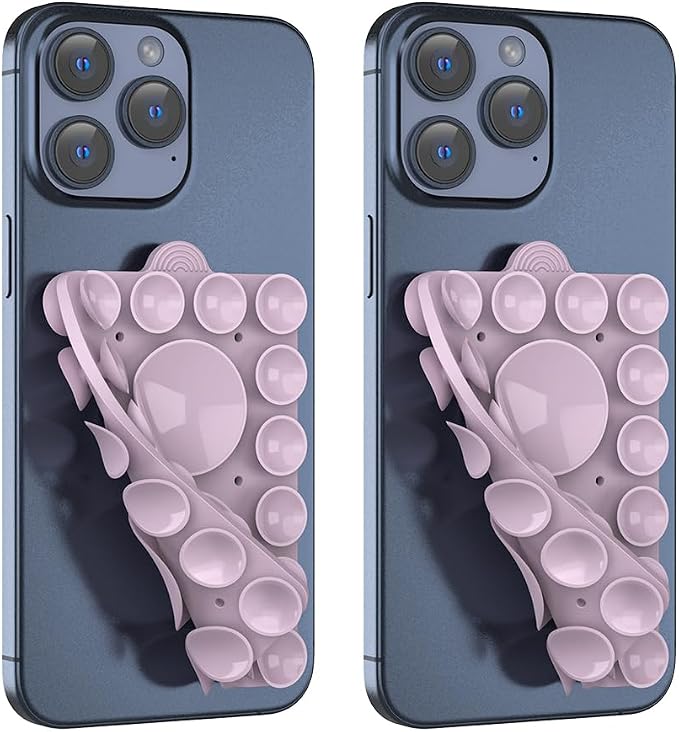 Silicone Suction Phone Holder Mount, Silicon Adhesive Phone Accessory by CMZZ