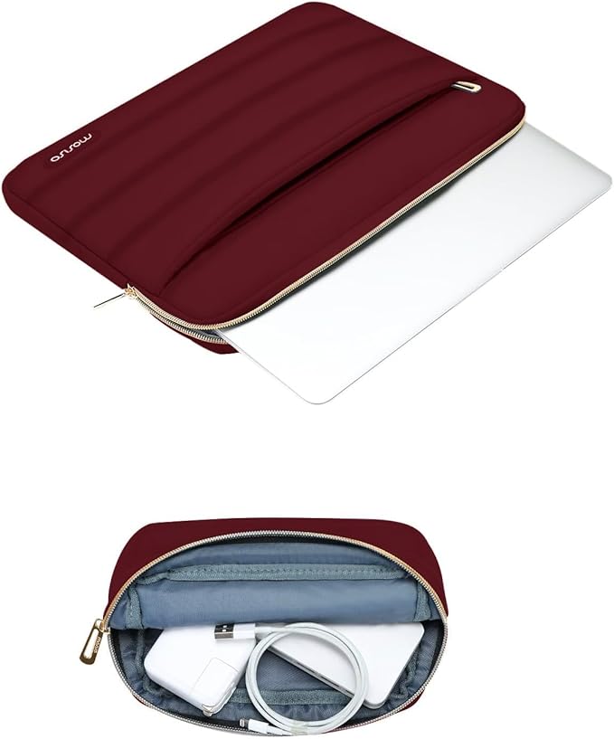 MOSISO 15-15.6 inch Laptop Case, 16 inch Puffy Laptop Sleeve Compatible - Image 3
