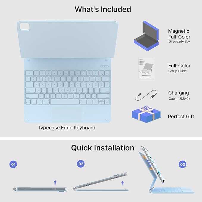 typecase Keyboard Case for iPad Pro 13-inch 2024, Magic Keyboard - Image 8