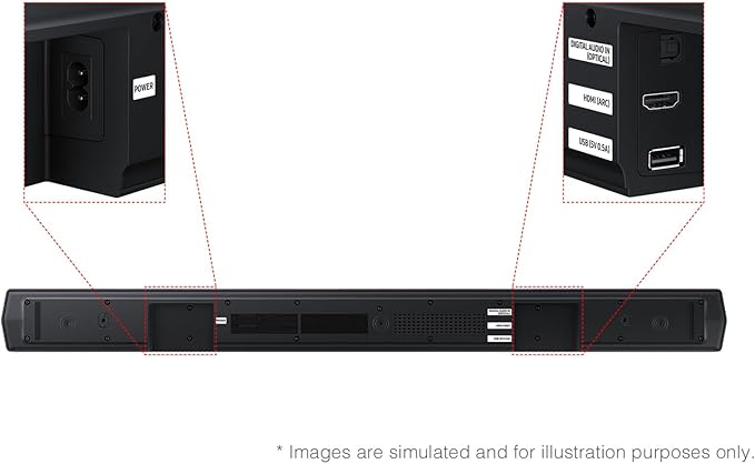 Samsung B-Series Soundbar HW-B550F 2.1 ch DTS Virtual:X Soundbar - Image 5