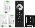 BTF-LIGHTING 5050SMD FCOB COB Dimming RF 2.4GHz Wireless Remote RC01RFB &3PCS by BTF-LIGHTING
