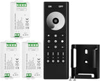 BTF-LIGHTING 5050SMD FCOB COB Dimming RF 2.4GHz Wireless Remote RC01RFB &3PCS by BTF-LIGHTING