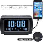 DreamSky Alarm Clock Radios for Bedrooms - Image 2