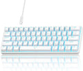 TMKB 60% Mechanical Gaming Keyboard, LED Backlight, Anti-Ghosting, Detachable by TMKB