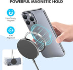2-Pack 15W Magnetic Wireless Charger: Qi2 Fast Charging Pad - Image 5