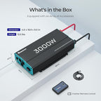 Renogy Inverter P2 3000 watt Pure Sine Wave Inverter, Solar Car Power Inverter - Image 8