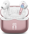 Wireless Earbuds, New Wireless Earphones HiFi Stereo Deep Bass 40H Playtime by XINWLD