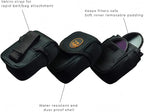 Tide Optics Filter Pouch | Holds 5 Filters Up to 86mm | Durable Protective Case - Image 3