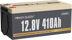 Power Queen 12.8V 410Ah LiFePO4 Battery, 5248Wh Energy Lithium Battery Built in by PowerQueen