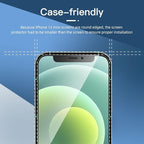 NEW'C 3 Pack Privacy for iPhone 12 Mini Screen Protector, Enhanced 28-Degree - Image 3