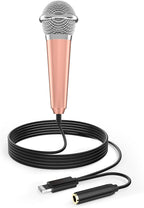 Mini Microphone for iPhone iPad Small ASMR Tiny Microphone for Voice Video by PoPvoice