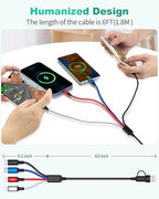 HanCenDa 4 in 2 Multi Charging Cable - Image 6
