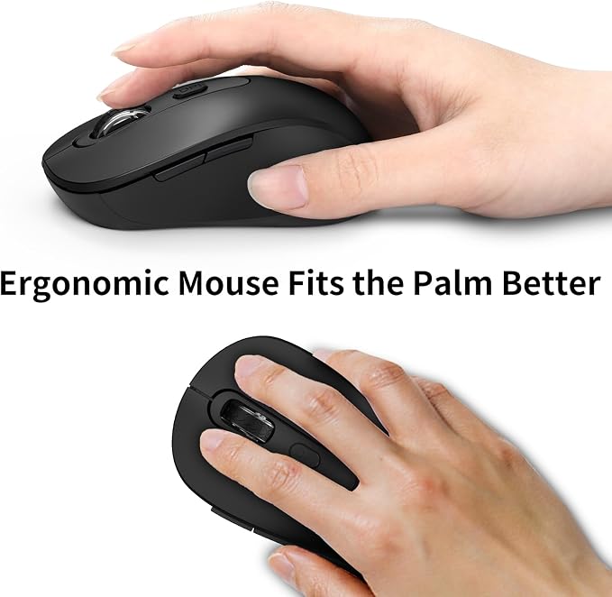 Wireless Mouse for Laptop, Chromebook, Silent Wireless Mouse - Image 6