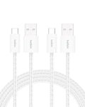 Belkin USB A to USB C Cable 2-Pack, 15W by Belkin