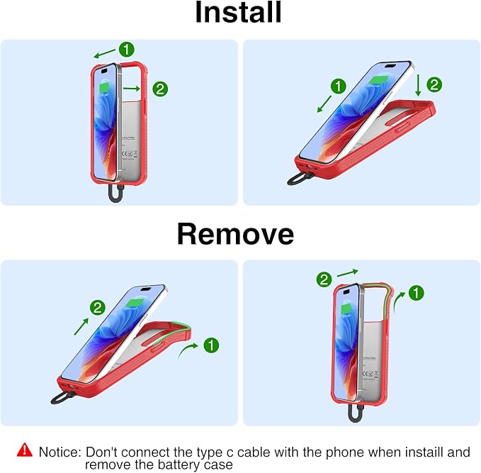 GIN FOXI Fast Charging Battery Case - Image 8