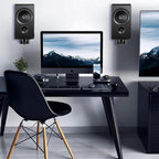 suptek Dual Side Clamping Bookshelf Speaker Wall Mounting Bracket - Image 2