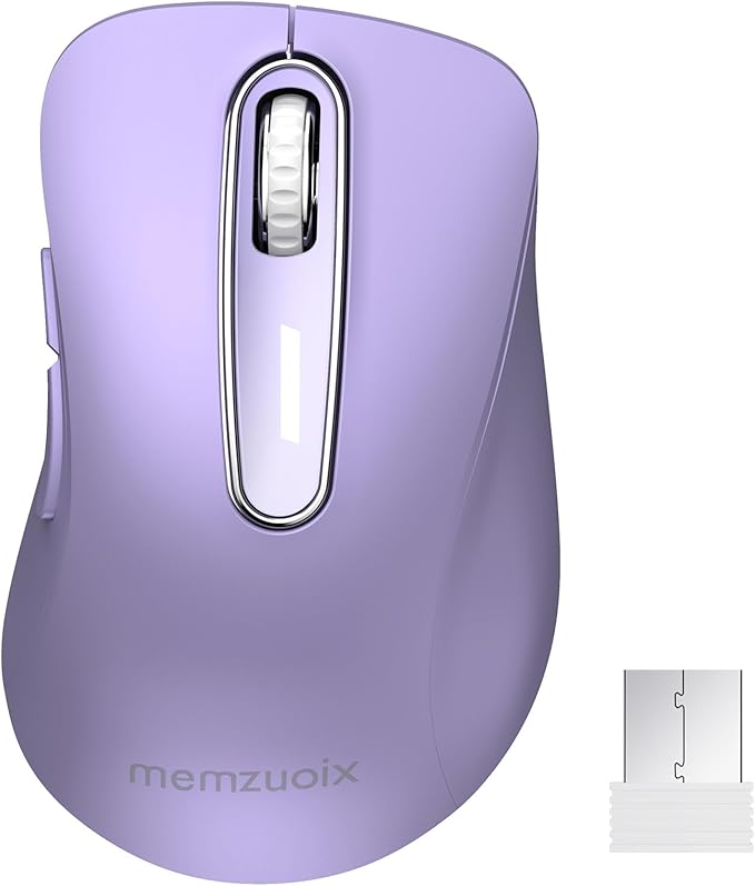 memzuoix 2.4G Wireless Mouse, 1400 DPI Computer Mice by memzuoix