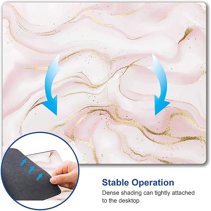 Mouse Pad, Waterproof Anti-Slip Rubber Mousepad Office Accessories Desk Decor - Image 5