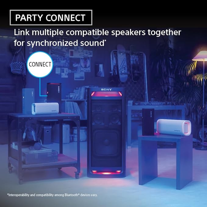 Sony ULT Field 3 Wireless Portable Bluetooth Speaker, IP67 Waterproof, and - Image 5