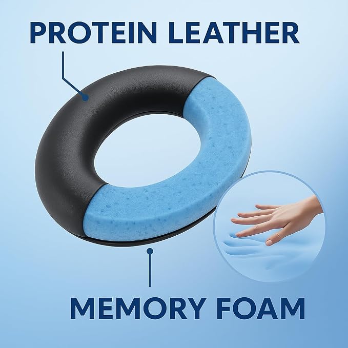 Premium Replacement Ear Pads for Bose Bose QC45– Soft Protein Leather & Memory - Image 6