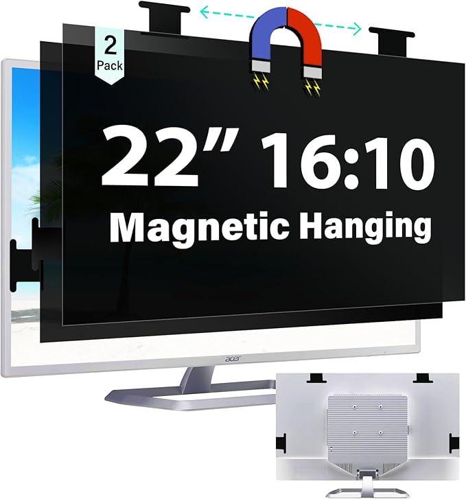 Magnetic 22 Inch Computer Privacy Screen by MaoYeye