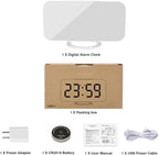 SZELAM Digital Alarm Clock, LED RGB Colorful Clocks, - Image 7