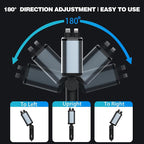 Starlight Retractable Car Charger, 66W Fast Car Chargers Adapter 4 in 1 - Image 5