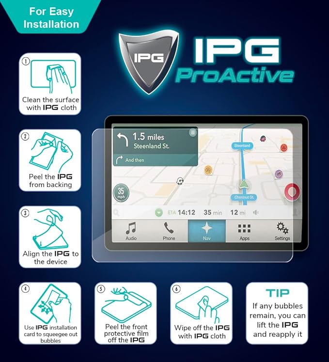 IPG ProActive Made for Snap on SOLUS+ Scan Tool 8 Inch Display 9H Hardness - Image 4