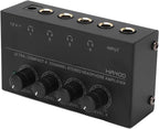 4-Channel Stereo Headphone Amplifier Ultra Low Noise + Power Adapter Perform - Image 8