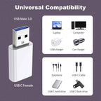 OTG Adapter【8-Pack】 USB-C Female to USB-A Male Adapter, USB to USB C Adapter - Image 2