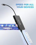 UtechSmart Triple Monitor USB-C Laptop Docking Station - Image 5