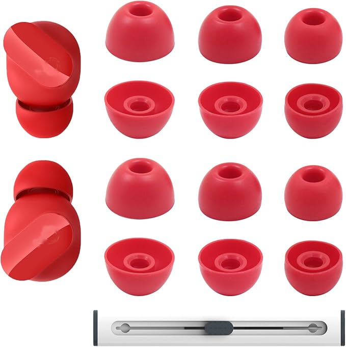 Replacement Silicone Ear Tips for Beats Fit Pro/Studio Buds/Studio Buds+ by Niukeke