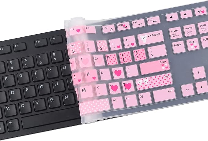 Keyboard Cover Skin for Dell KM636 KB216 KB216t KB216d KB216p Wired & Wireless - Image 6
