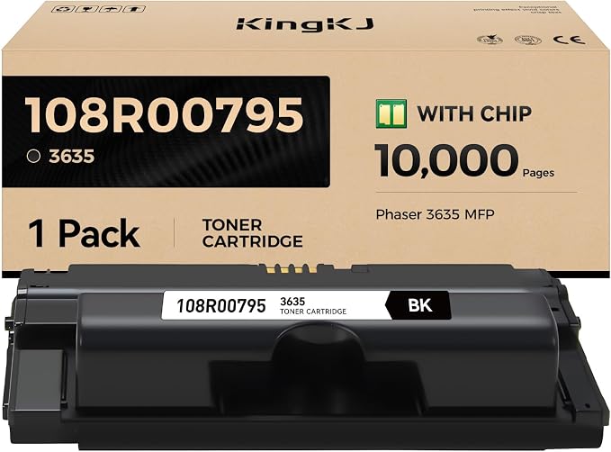 Phaser 3635 Toner Cartridge Replacement by KingKJInkToner