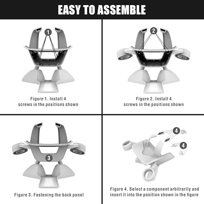 Dollox VR Stand, VR Headset Stand VR Display Holder Storage Virtual Reality - Image 4