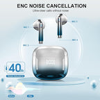 Wireless Earbuds, IPX7 Waterproof Bluetooth 5.4 Earphones in-Ear Earbuds - Image 6