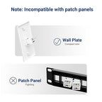 Cat6 RJ45 Keystone Jacks Toolless 25-Pack, Female RJ45 Connectors, Ethernet - Image 8